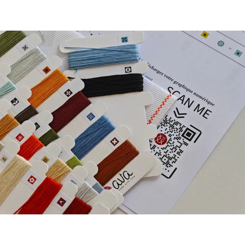 Kreuzstich-Set "Hausgemachte Köstlichkeiten" 20.64 x 17.46 cm AVA-P150