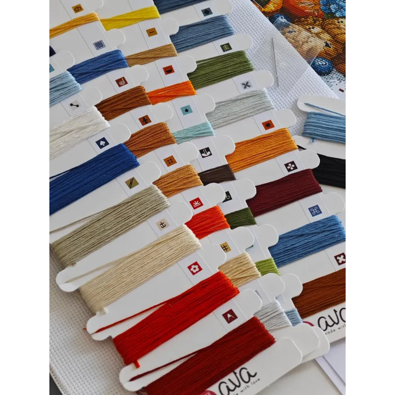 Набор для вышивания крестиком "Домашние лакомства" 20.64 x 17.46 cm AVA-P150