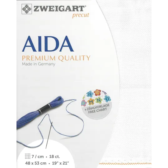 Fein-Aida prédécoupé 48x53 cm 37931004853