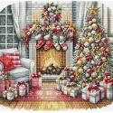 Veille de Noël - Kit de point de croix AVA-P021