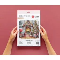 Heiligabend - Kreuzstich-Set AVA-P021