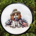 Cavalier King Charles Spaniel - Kit de point de croix AVA-P037