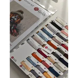 Cavalier King Charles Spaniel - Kreuzstich-Set AVA-P037