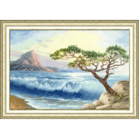 Cross stitch kit "Surf" 25x36 cm S/MM026