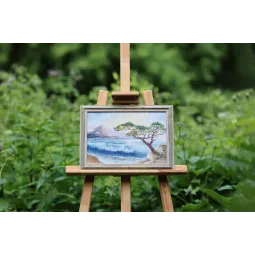 Cross stitch kit "Surf" 25x36 cm S/MM026