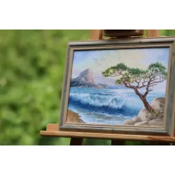 Siuvinėjimo kryželiu rinkinys "Surf" 25x36 cm S/MM026