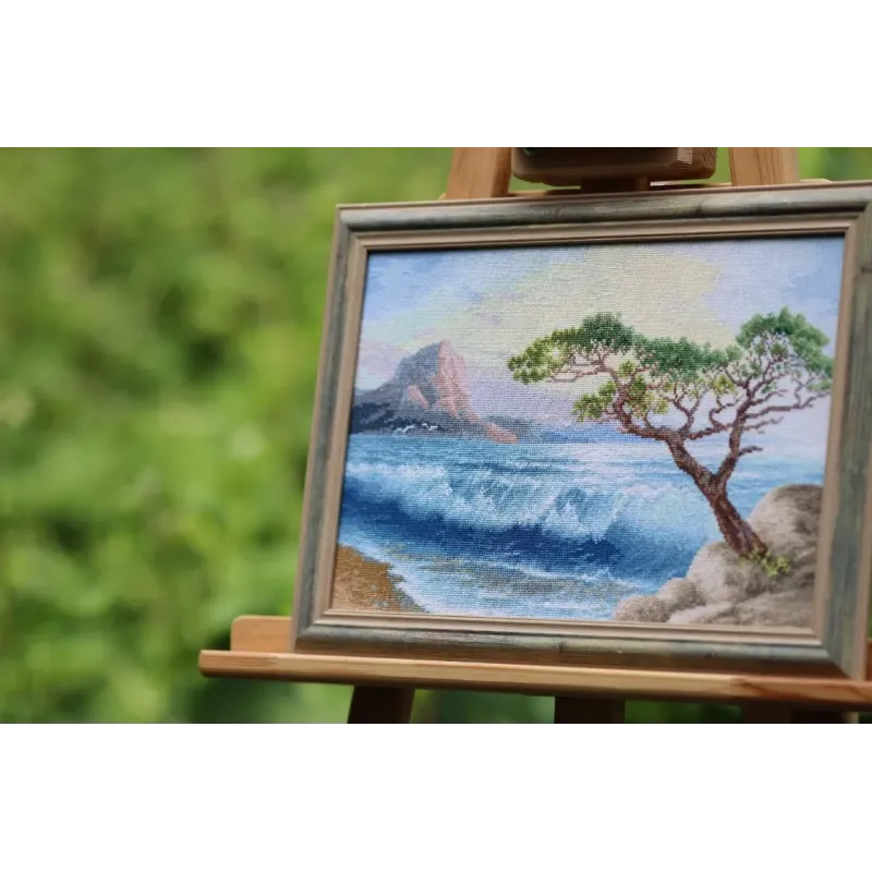 Cross stitch kit "Surf" 25x36 cm S/MM026