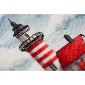 Набор для вышивания крестиком "Маяк на мысе" 11x11 cm S/M022