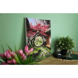 Kreuzstich-Set "Mondtor" 28.5x38.5 cm S/KV018