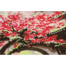 Набор для вышивания крестиком "Лунные врата" 28.5x38.5 см S/KV018