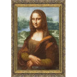 Siuvinėjimo kryželiu rinkinys Mona Lisa 15x22,5 cm S/KR002