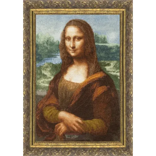 Cross stitch kit Mona Lisa  15x22,5 cm S/KR002