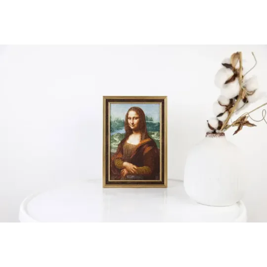 Kreuzstich-Set Mona Lisa 15x22,5 cm S/KR002