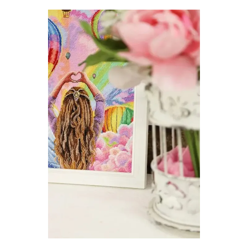 Набор для вышивания "Небесная экстравагантность" 18.5x25.5 см S/Z062