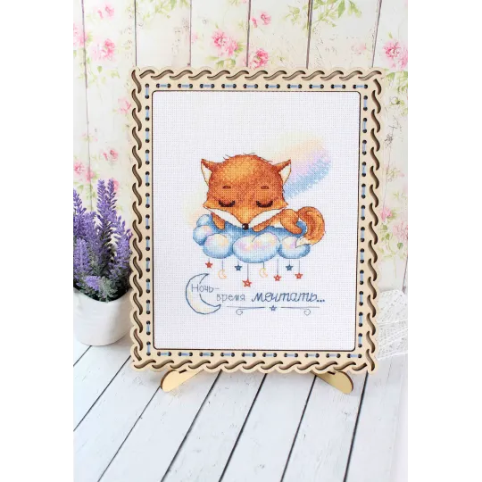 Cross stitch kit "Night is the time to dream…" SM-663 (D)