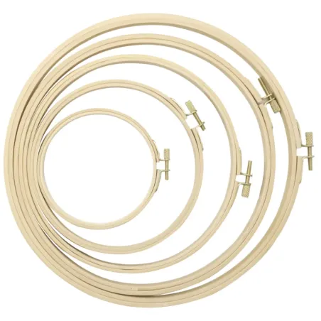 Cercle à broder en bambou 22cm AH220