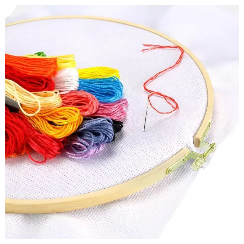 Embroidery hoop bamboo 22cm AH220
