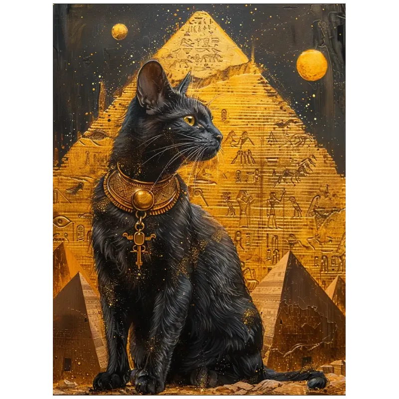 Diamond Painting with subframe Egyptian secrets 30x40 cm VA823