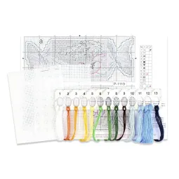 (S) Kit de broderie au point de croix "Bonbon du Nouvel An n° 2" SR-1119