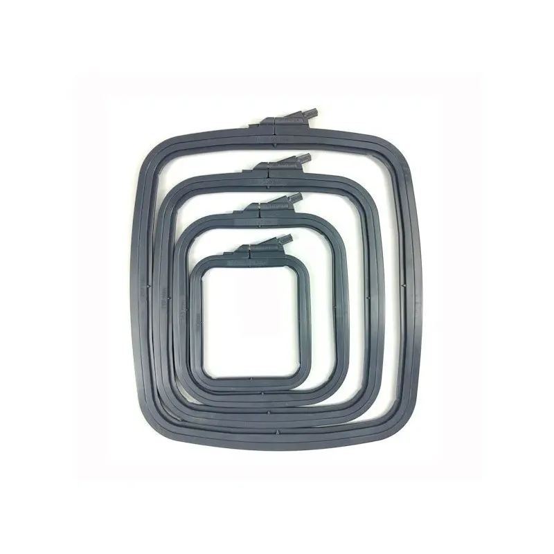 Nurge kvadratinis (stačiakampis) plastikinis lankelis 19.5x22 cm (pilkas) 170-13GREY