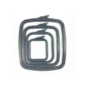 Cerceau plastique carré (rectangulaire) Nurge 19,5x22 cm (gris) 170-13GREY