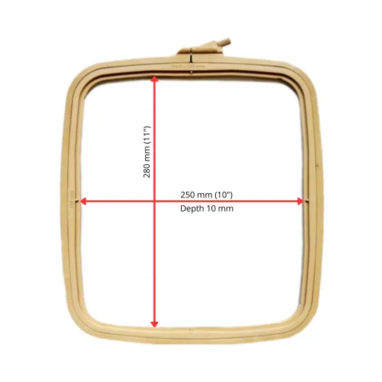 Nurge Kvadrātveida (Taisnstūra) Plastmasas Stīpas 25*28 cm (brūna) 170-14BR