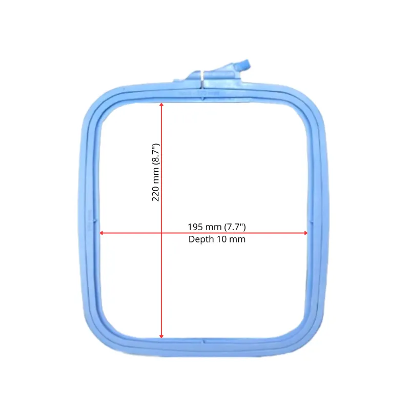 Nurge Kvadratiniai (stačiakampiai) plastikiniai rėmeliai 19.5*22 cm (mėlyni) 170-13BL