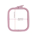 Nurge Квадратные (Прямоугольные) Пластиковые Рамки 14,5*16,5 см (розовый) 170-12PI