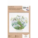 Kit de point de croix KLART "Tendresse florale. Perce-neige" KL8-389