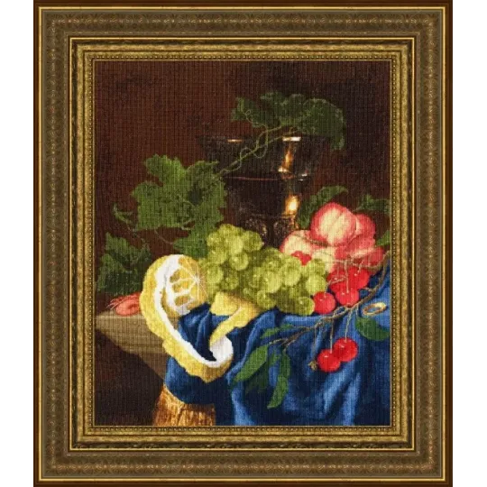 (Discontinued) Counted cross stitch kit "Dessert. XVII century, mid" 34x42 cm S/MK089