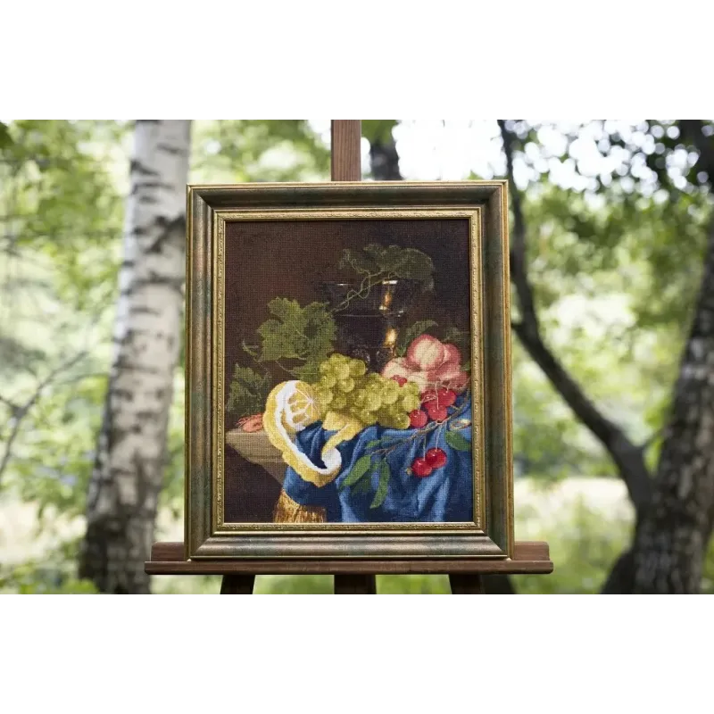 (Eingestellt) Zählstickerei-Set "Dessert. XVII Jahrhundert, Mitte" 34x42 cm S/MK089