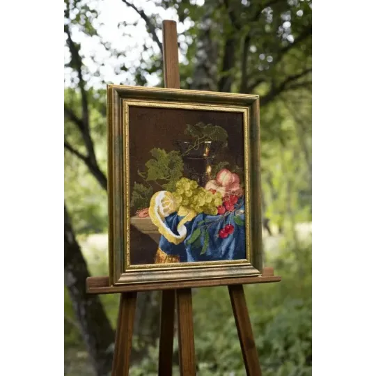 (Eingestellt) Zählstickerei-Set "Dessert. XVII Jahrhundert, Mitte" 34x42 cm S/MK089