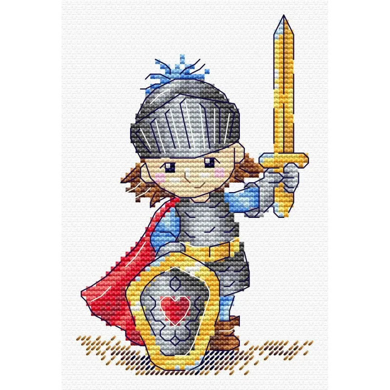 Cross stitch kit "Knight" SM-731 (D)