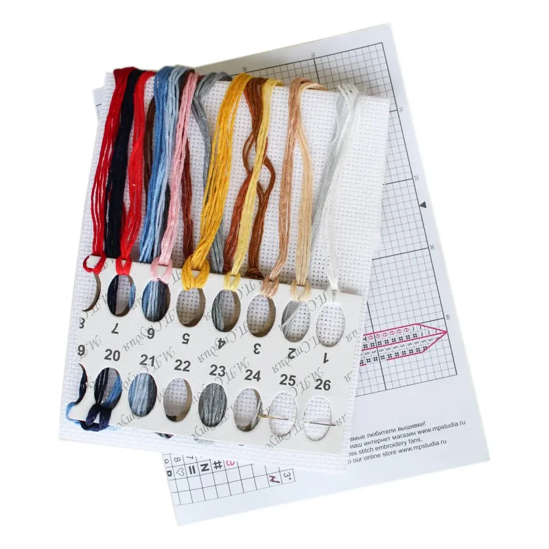 Набор для вышивания крестом "Рыцарь" SM-731 (D)