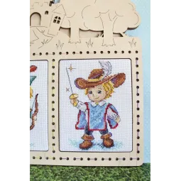 Cross stitch kit "Musketeer" SM-730 (D)