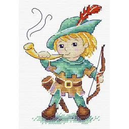 Kreuzstich-Set „Waldwächter“ SM-729 (D)