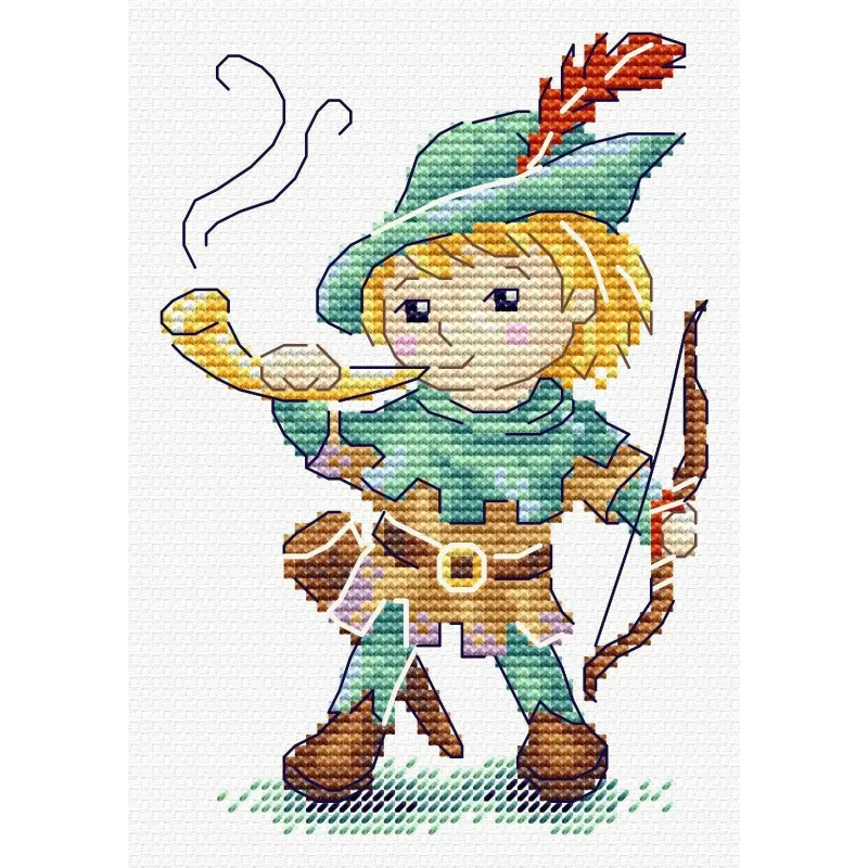 Cross stitch kit "Forest guardian" SM-729 (D)