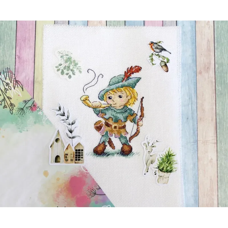 Cross stitch kit "Forest guardian" SM-729 (D)