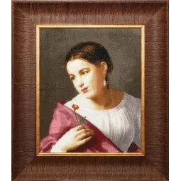 Kreuzstich-Set "Arme Lisa" 35×29 cm S/MK076