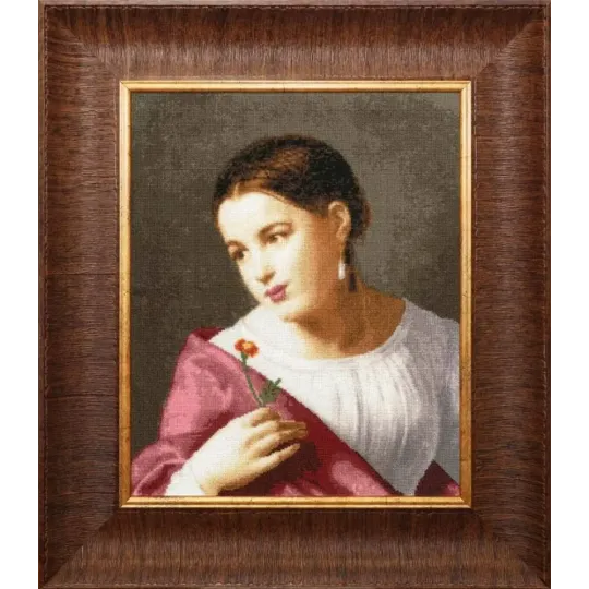 Siuvinėjimo kryželiu rinkinys „Vargšė Liza“ 35×29 cm S/MK076