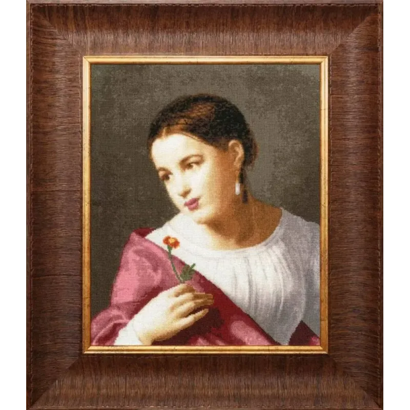 Siuvinėjimo kryželiu rinkinys „Vargšė Liza“ 35×29 cm S/MK076