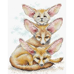 Fennec Fox Family SM-509 (D)