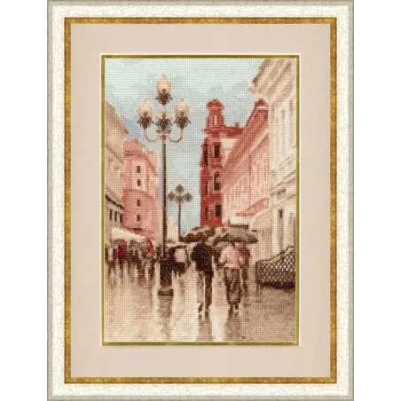 (Discontinued) Cross stitch kit "Arbat" 30.3x21.3 cm S/GM013