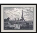 (Discontinued) Cross stitch kit "Paris" 42.8x56.7 cm S/VS010