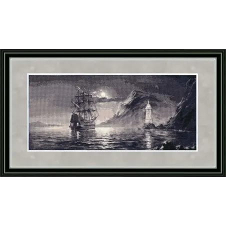 Siuvinėjimo rinkinys "Mėnulio pieva" 42.5x19 cm S/MM018