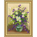 Cross stitch kit "Bluebells & Chamomiles" 38.5x28.5 cm S/LTS068