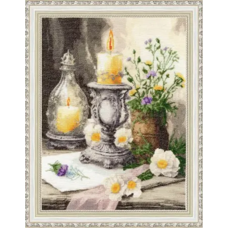 Kit de point de croix "L'Héritage des Temps Plus Simples" 28,7 x 38,5 cm S/SZH076