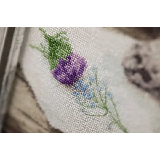 Kreuzstich-Set "Das Erbe einfacher Zeiten" 28,7 x 38,5 cm S/SZH076