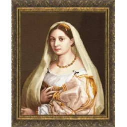 Cross stitch kit "Donna Velata" 37.5 x 46.5 cm S/MK121