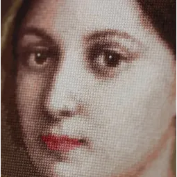 Kreuzstich-Set "Donna Velata" 37.5 x 46.5 cm S/MK121